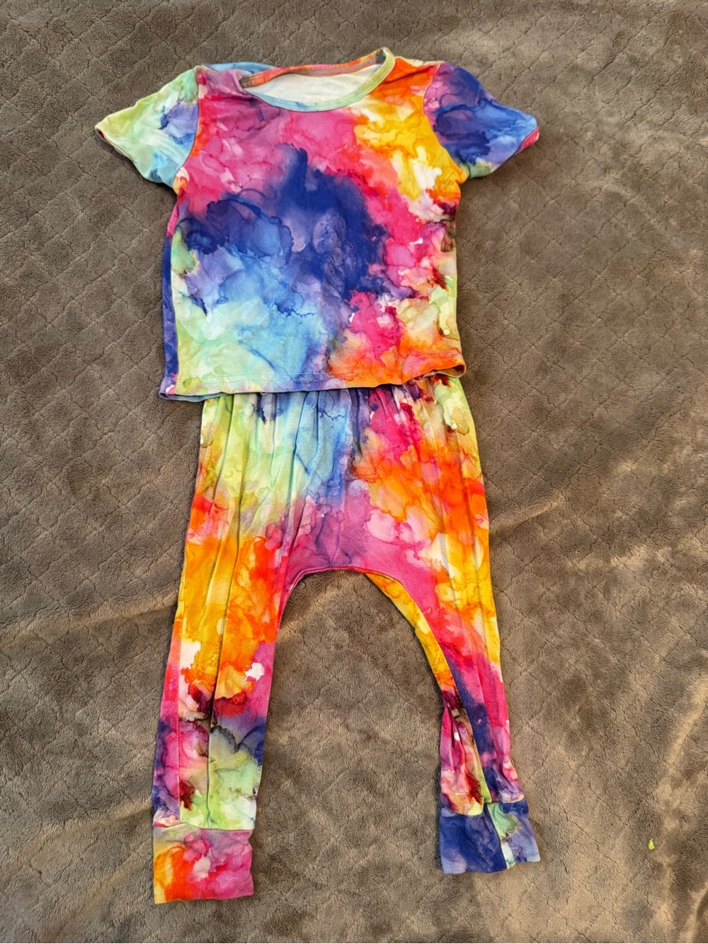 Velveteen bamboo Tie-Dye set